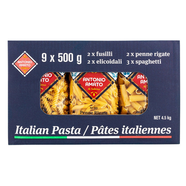 Antonio Amato Pasta Variety Pack 9x500g