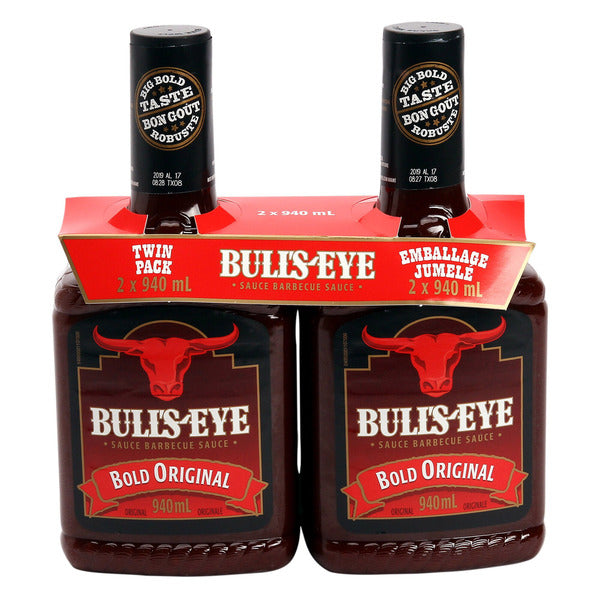 Bull's-Eye Bold Original Barbecue Sauce 2x940ml