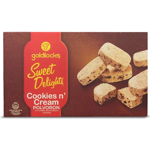 Goldilocks Polvoron Cookies and Cream 12x10.6oz