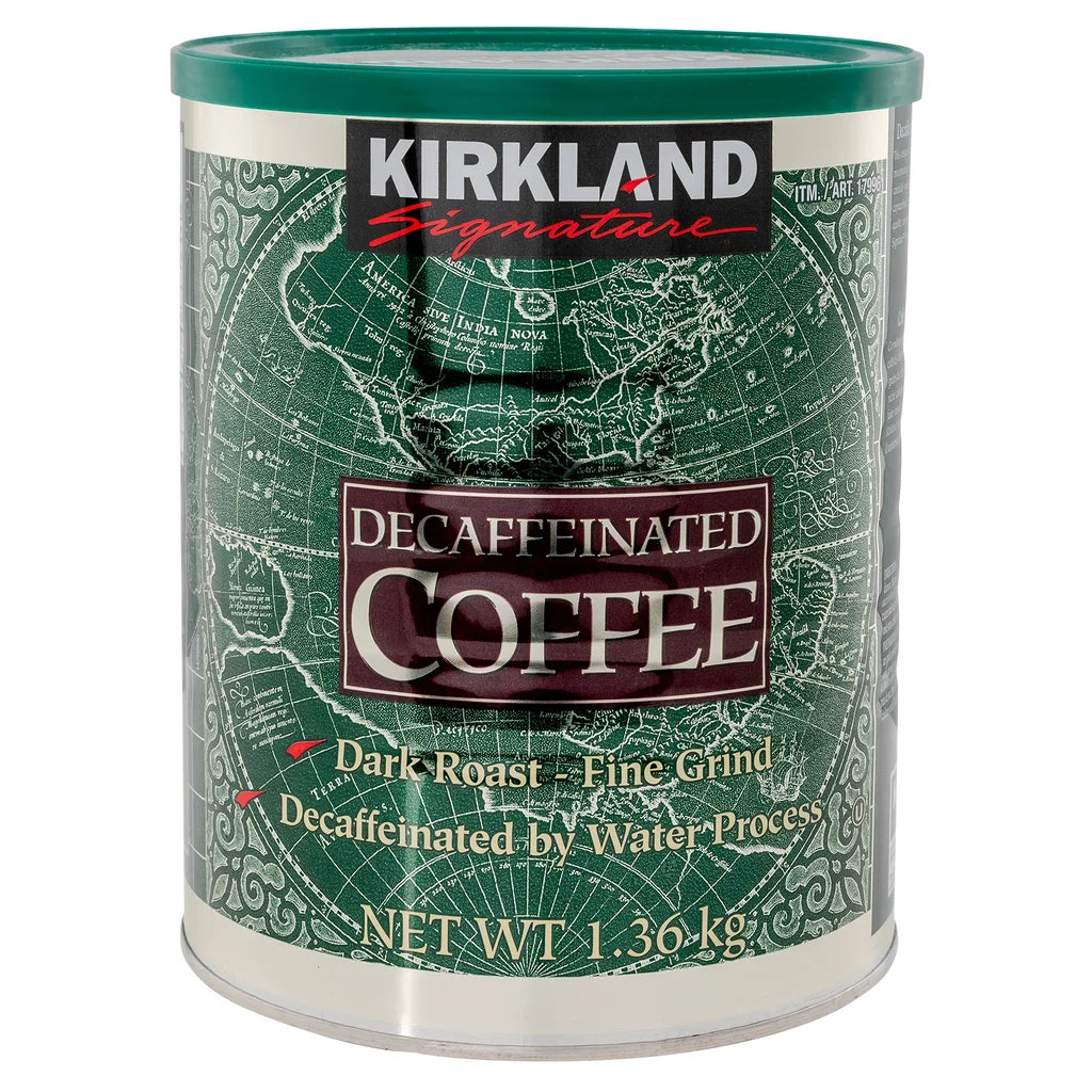 Kirkland Decaffeinated Dark Roast Coffee 1.36kg