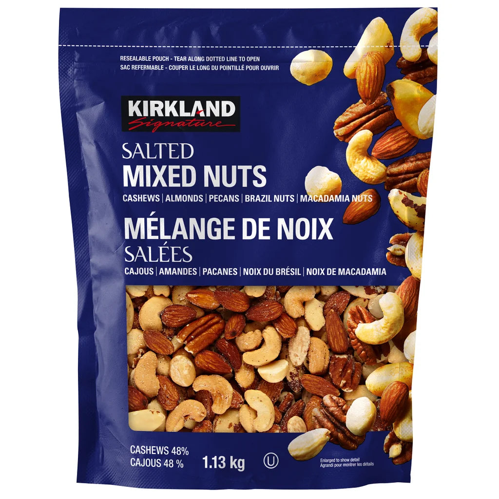 Kirkland Signature Salted Mixed Nuts 1.13kg