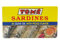 Tome Sardines in Olive Oil with Pickle Flavor 125g