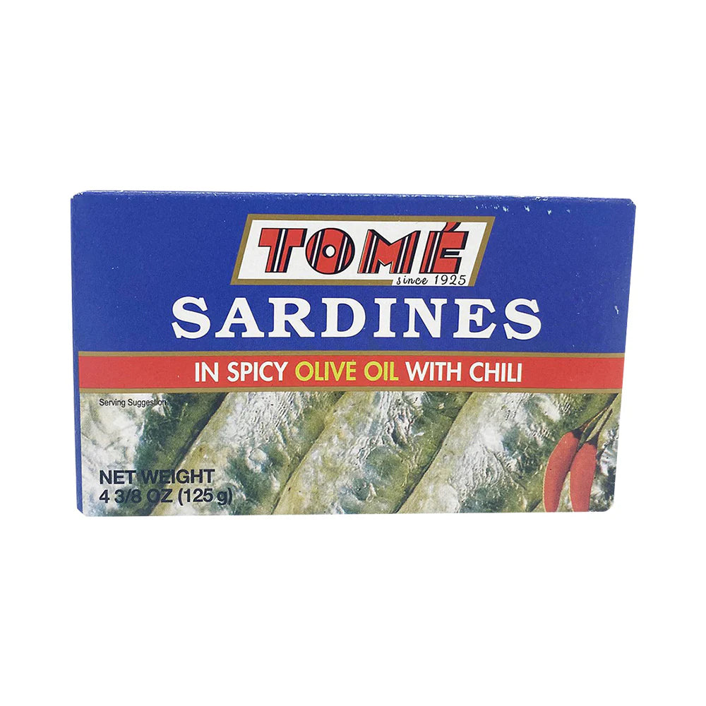 Tome Sardines in Spicy Olive Oil with Chili 125g