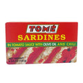 Tome Sardines in Tomato Sauce with Olive Oil and Chili 125g