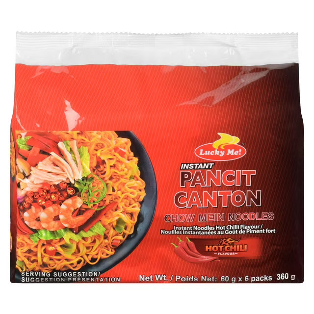 Lucky Me Pancit Canton Hot Chili 360g